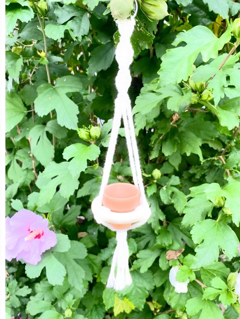 Mini Macrame Handmade Boho Plant Hanger