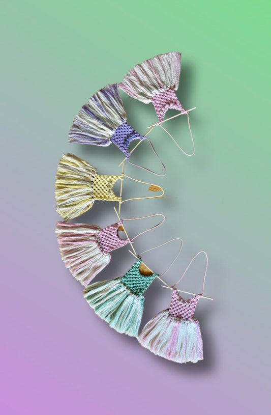 Marcrame Dress Wall Decor ! So adorable for any room !