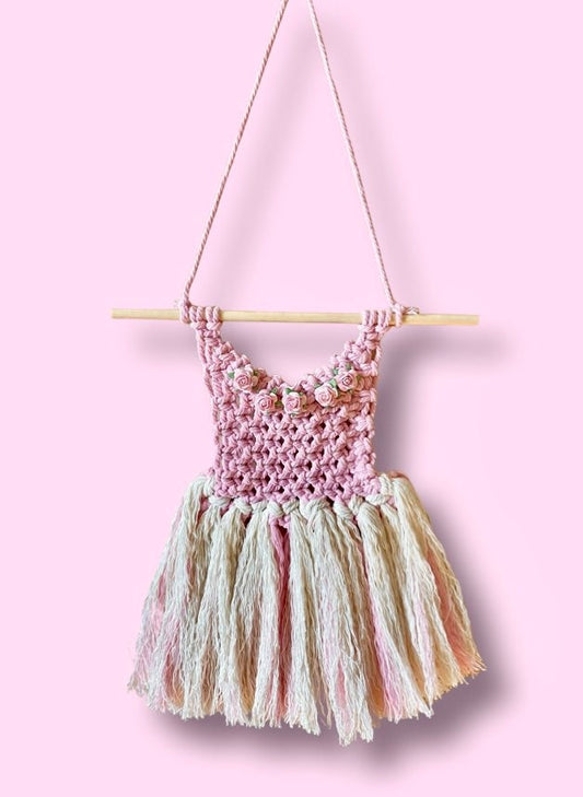 Marcrame Dress Wall Decor ! So adorable for any room !